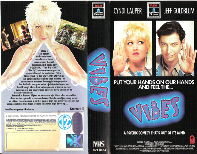 VIBES VHS COVER