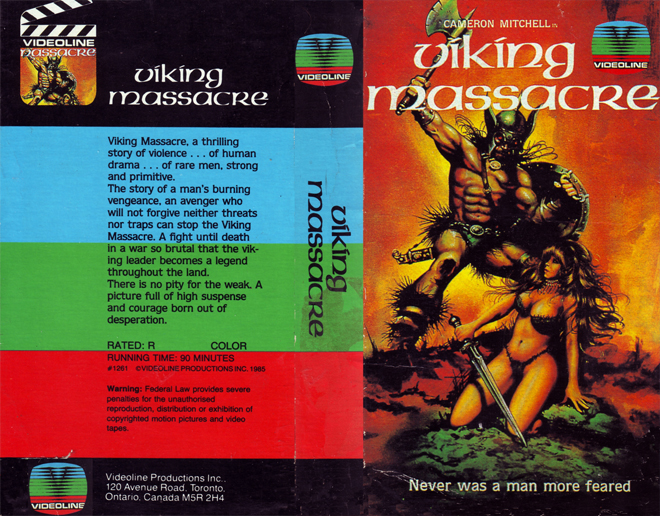 VIKING MASSACRE VHS COVER