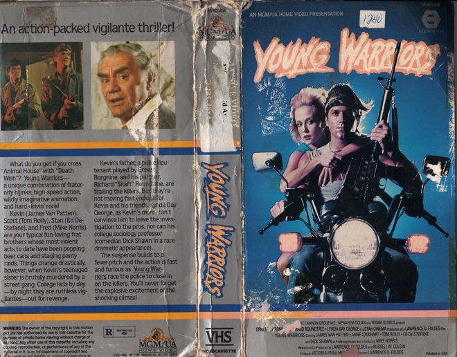 YOUNG WARRIORS VHS COVER