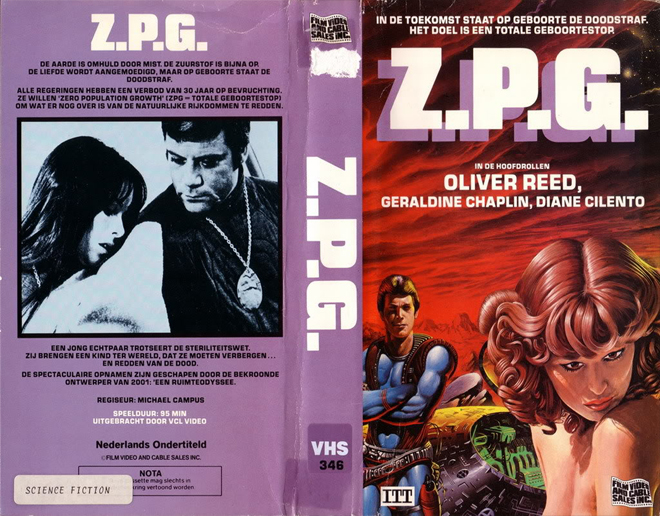 Z.P.G. VHS COVER
