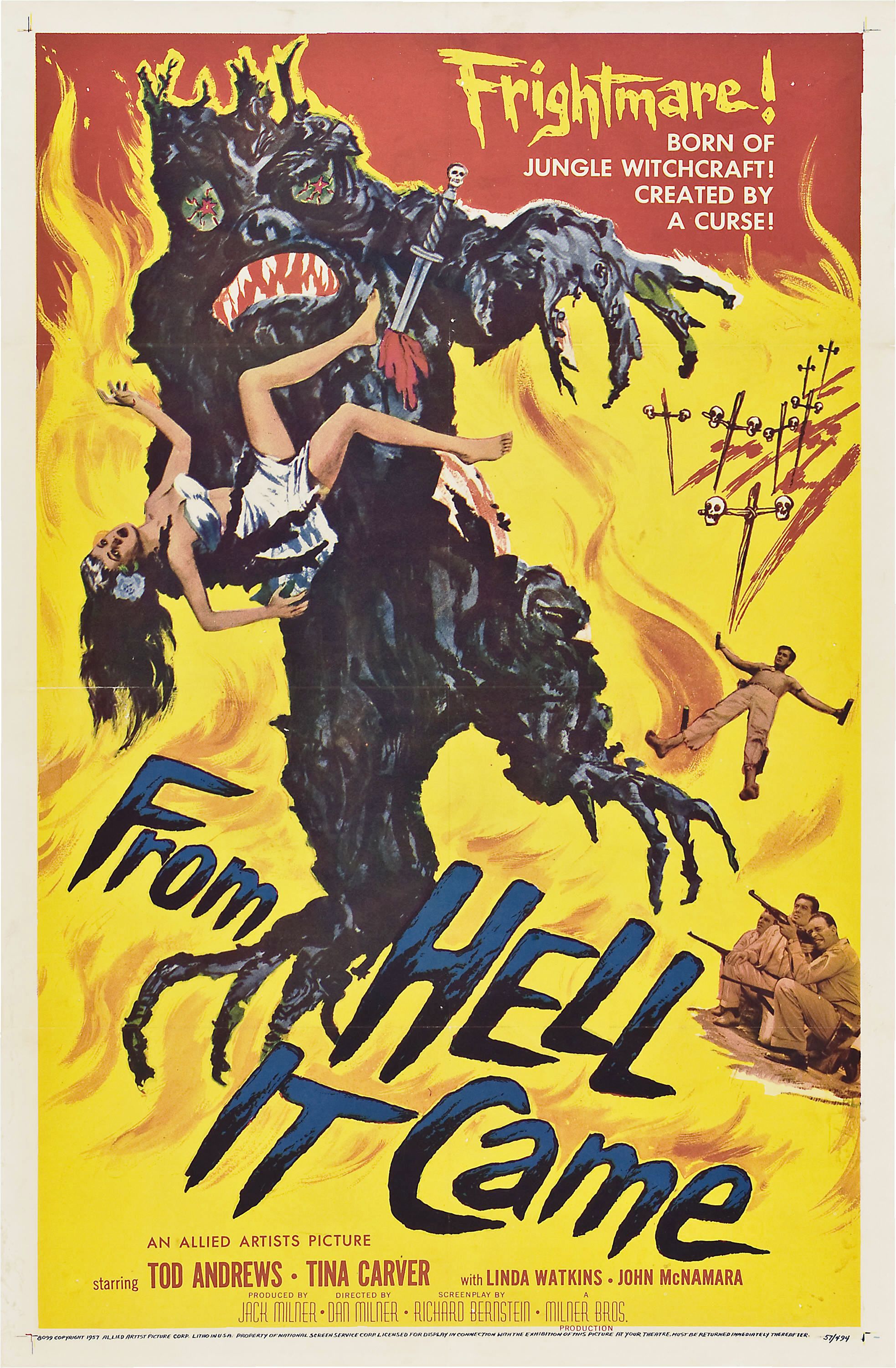From Hell It Came movie