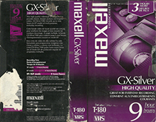GX-SILVER-MAXELL-VIDEOCASSETTE-BLANK-TAPE- HIGH RES VHS COVERS