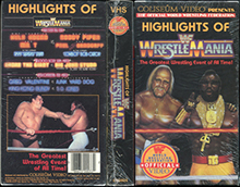 HIGHLIGHTS-OFWRESTLE-MANIA-WWF- HIGH RES VHS COVERS