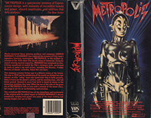 METROPOLIS- HIGH RES VHS COVERS