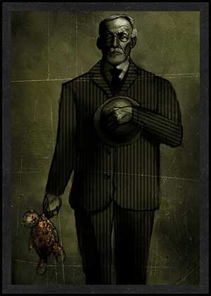 Albert Fish is Card Number 25 from the Original Serial Killer Trading Cards