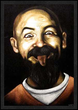 Charles Manson is Card Number 12 from the Original Serial Killer Trading Cards