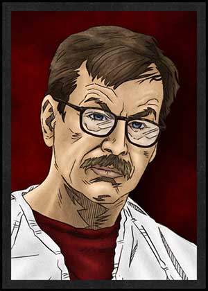 Gary Ridgway is Card Number 25 from the New Serial Killer Trading Cards