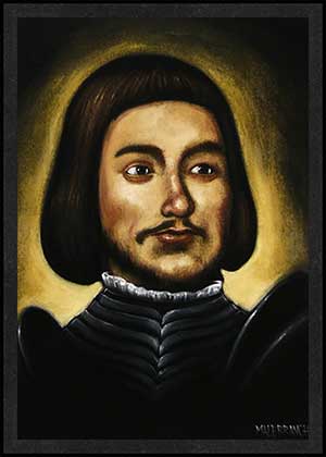 Gilles de Rais is Card Number 20 from the Original Serial Killer Trading Cards