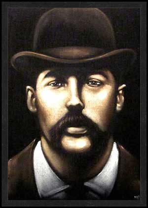 H.H. Holmes is Card Number 22 from the New Serial Killer Trading Cards