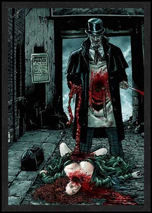 Jack the Ripper is Card Number 10 from the New Serial Killer Trading Cards