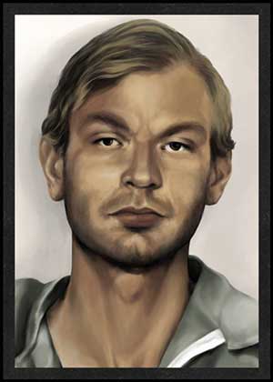 Jeffrey Dahmer is Card Number 66 from the New Serial Killer Trading Cards