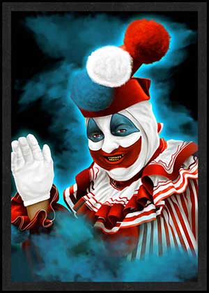 John Wayne Gacy is Card Number 17 from the New Serial Killer Cards