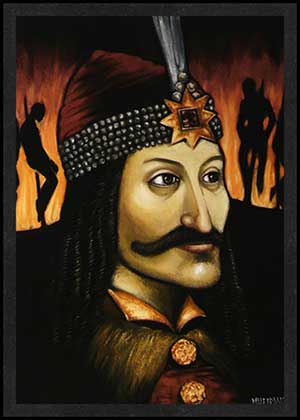 Vlad Tepes is Card Number 60 from the New Serial Killer Trading Cards