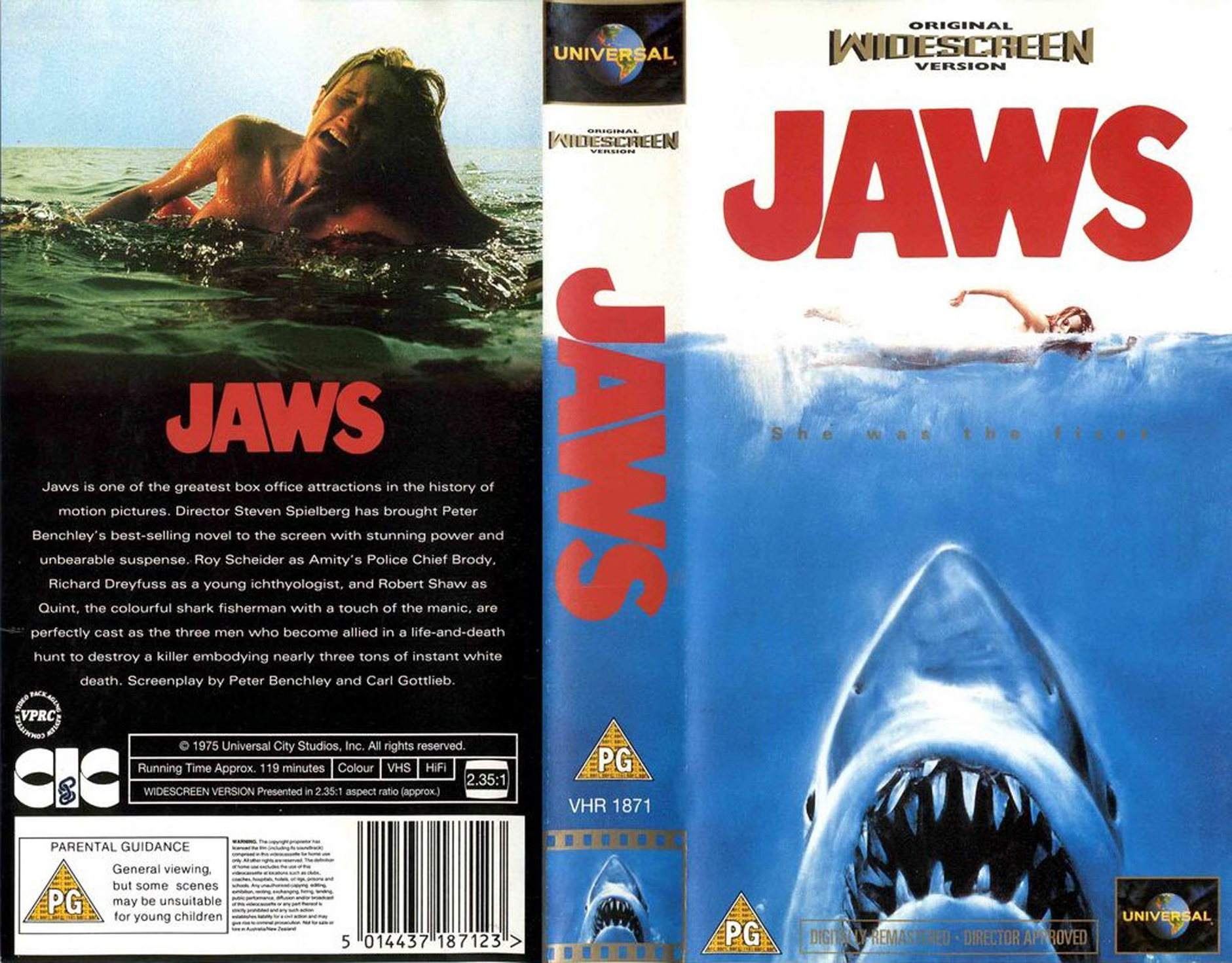 Pin By Andrew Learmount On Vhs Horror Jaws Movie Jaw Vhs