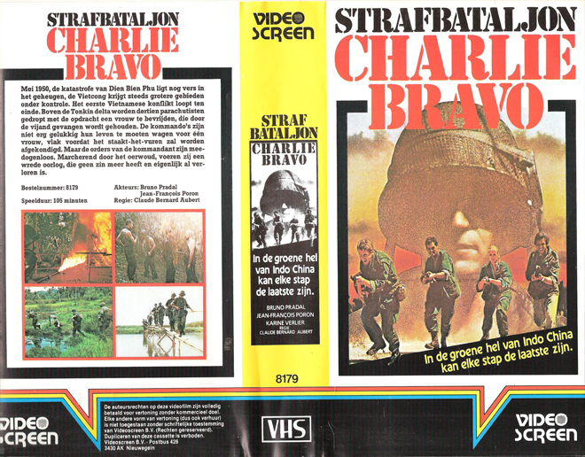 CHARLIE BRAVO VHS COVER