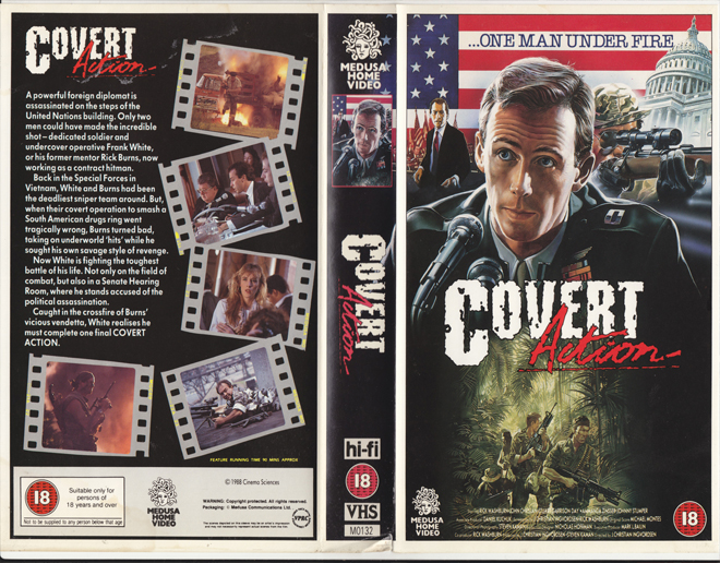COVERT ACTION VHS COVER
