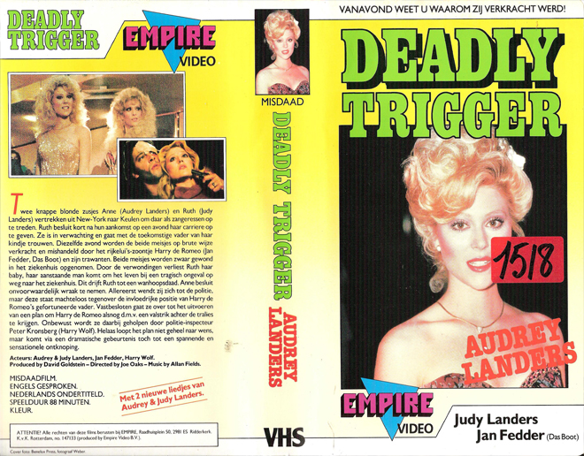 DEADLY TRIGGER VHS COVER