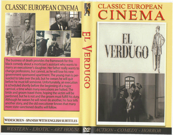 EL VERDUGO VHS COVER