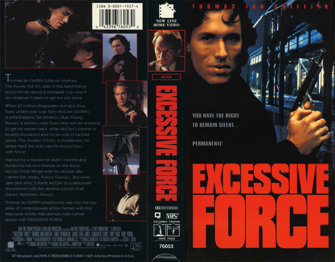 EXCESSIVE FORCE - SUBMITTED BY GEMIE FORD