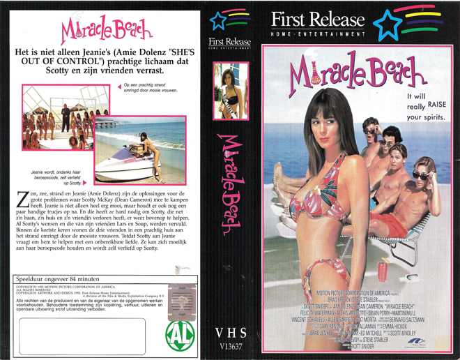 MIRACLE BEACH VHS COVER
