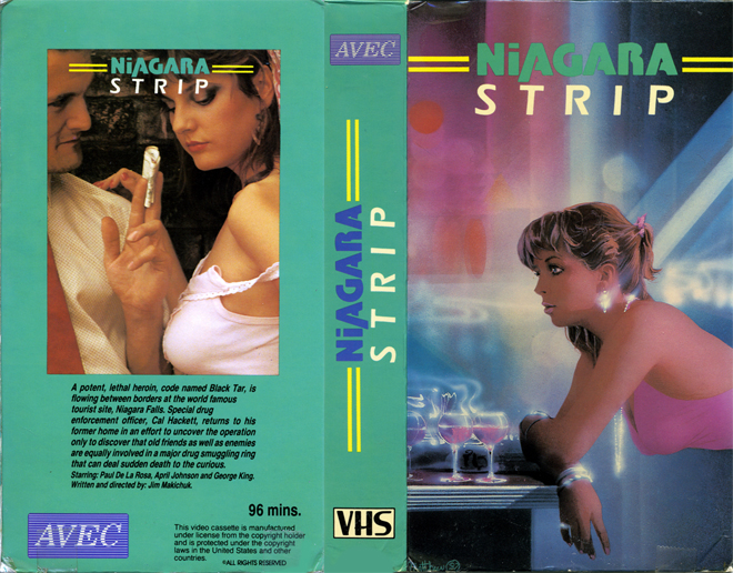 NIAGARA STRIP VHS COVER