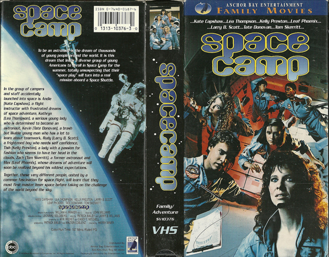 SPACE CAMP VHS COVER