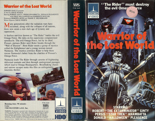 VHS WASTELAND, YOUR HOME FOR HIGH RESOLUTION SCANS OF RARE, STRANGE.