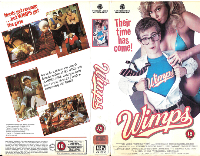 WIMPS VHS COVER, VHS COVERS