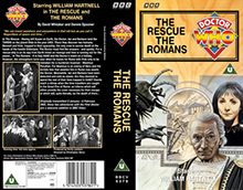 DOCTOR-WHO-THE-RESCUE-THE-ROMANS- HIGH RES VHS COVERS
