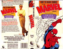 HOW-TO-DRAW-COMICS-THE-MARVEL-WAY-FEATURING-STAN-LEE-AND-JOHN-BUSCEMA- HIGH RES VHS COVERS