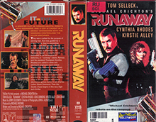 RUNAWAY - HIGH RES VHS COVERS