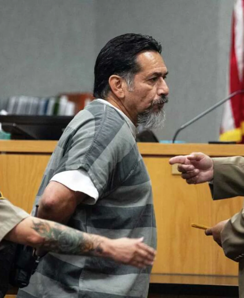 Raul Meza Jr. in a Travis County courtroom