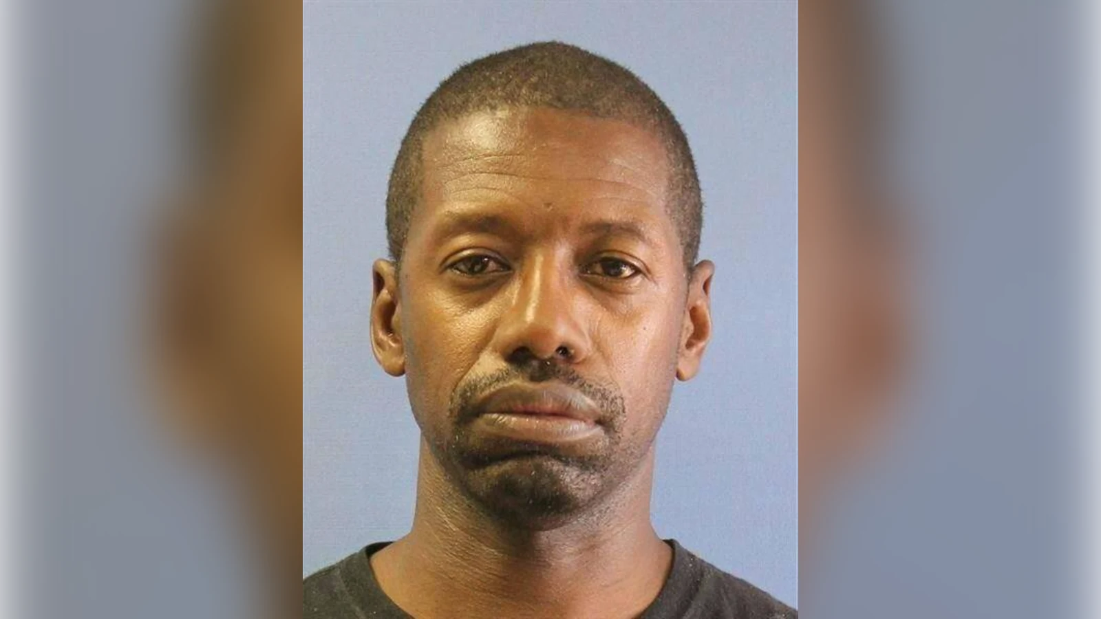 Darren Vann in a police booking photograph