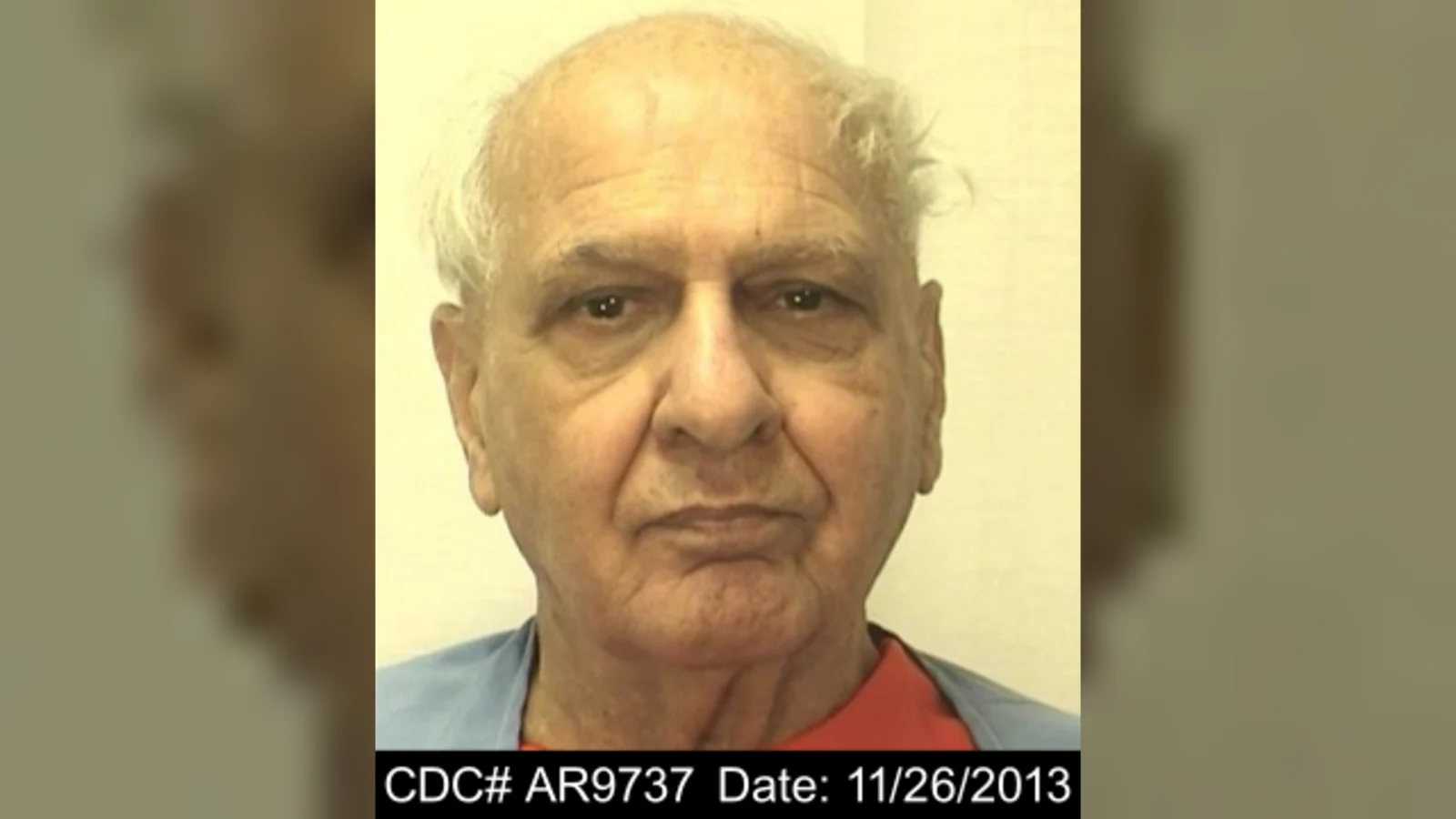 Joseph Naso in a California prison photograph dated November 26, 2013