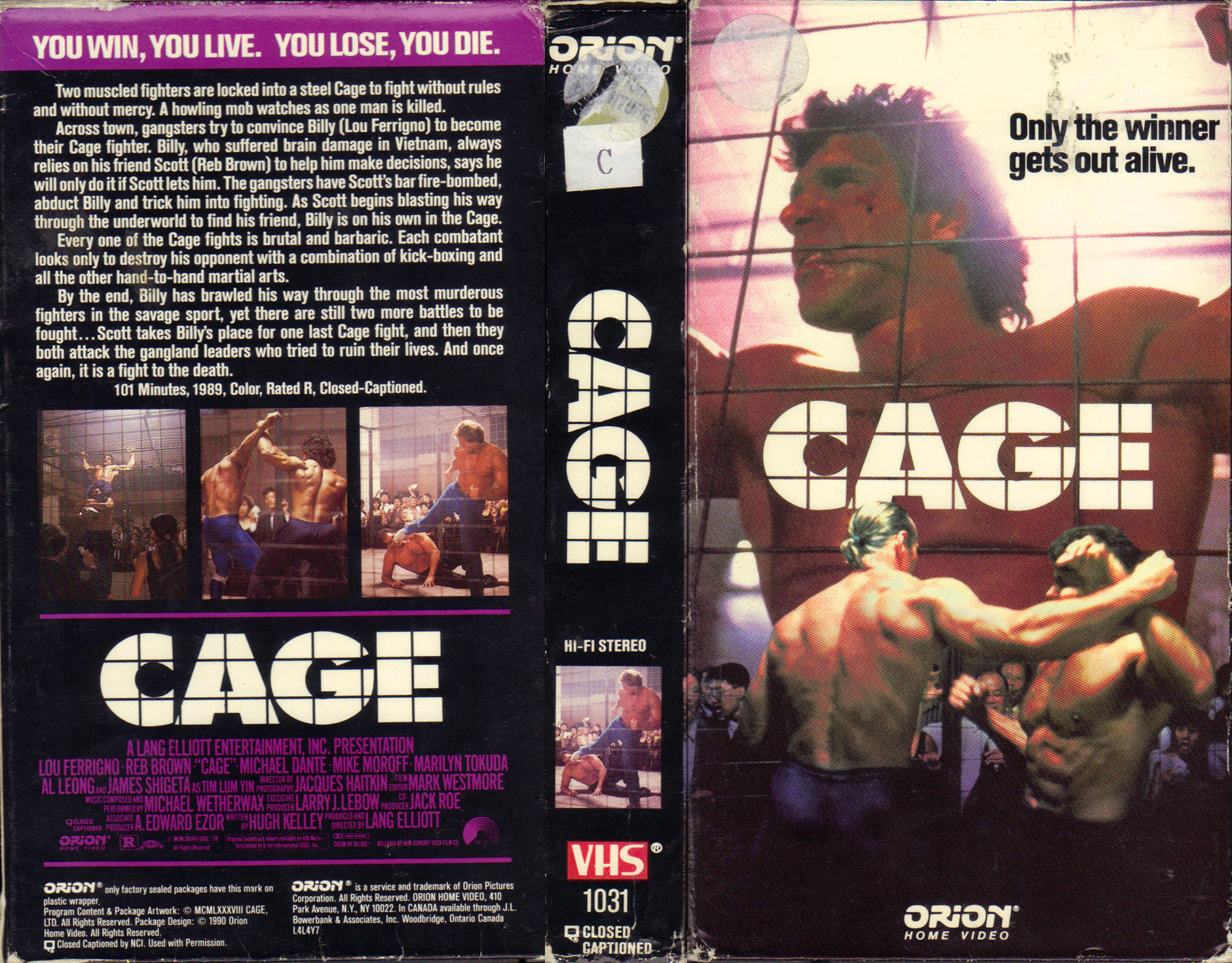 Cage перевод. (Cage), 1989. Клетка фильм 1989. Клетка 1989 Постер. VHS 1989.