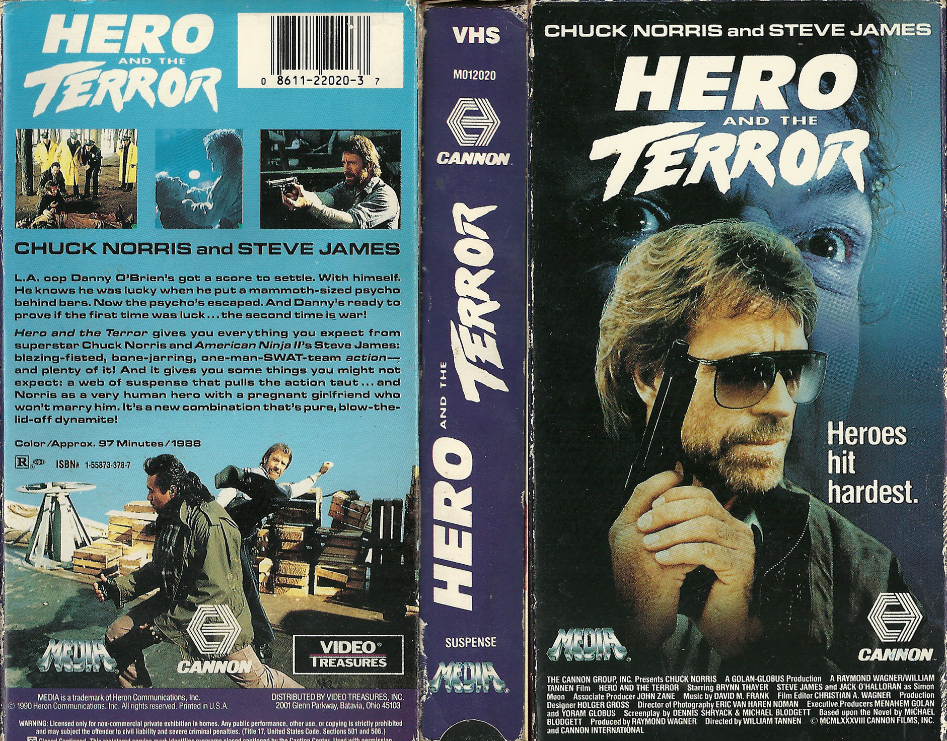 Программа телеканала vhs. VHS обложка. Hero and the Terror 1988. VHS солдат.