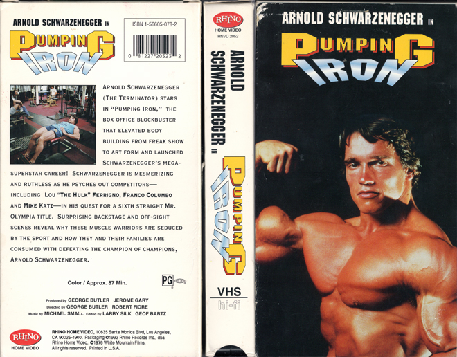 ARNOLD SCHWARZENEGGER IN PUMPING IRON