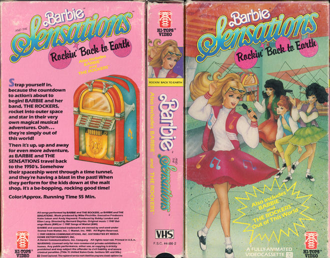 BARBIE SENSATIONS : ROCKIN BACK TO EARTH