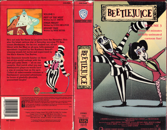 BEETLEJUICE CARTOON : VOLUME 3