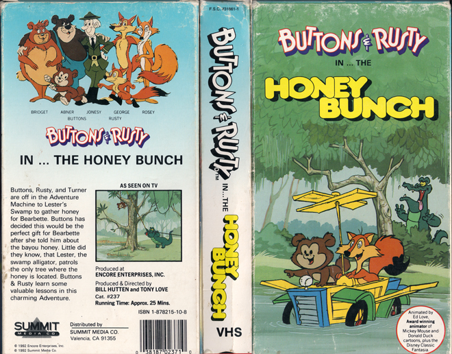 BUTTONS AND RUSTY IN THE HONEY BUNCH