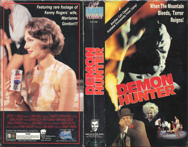 DEMON HUNTER, ACTION VHS COVER, HORROR VHS COVER, BLAXPLOITATION VHS COVER, HORROR VHS COVER, ACTION EXPLOITATION VHS COVER, SCI-FI VHS COVER, MUSIC VHS COVER, SEX COMEDY VHS COVER, DRAMA VHS COVER, SEXPLOITATION VHS COVER, BIG BOX VHS COVER, CLAMSHELL VHS COVER, VHS COVER, VHS COVERS, DVD COVER, DVD COVERS