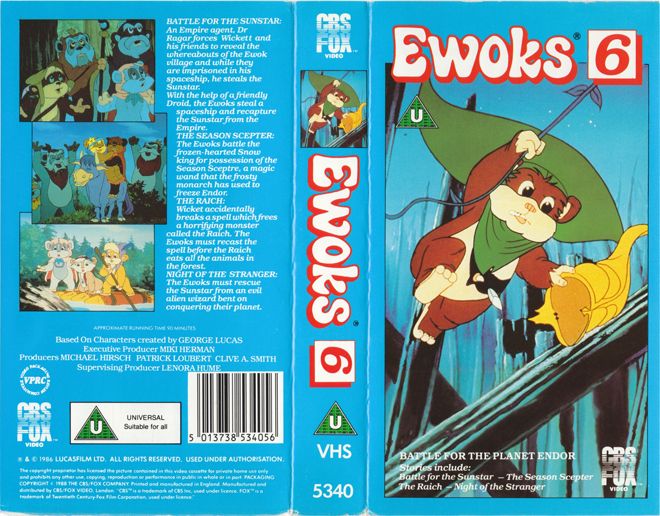 EWOKS CARTOON VOLUME 6 - SUBMITTED BY PAUL TOMLINSON 