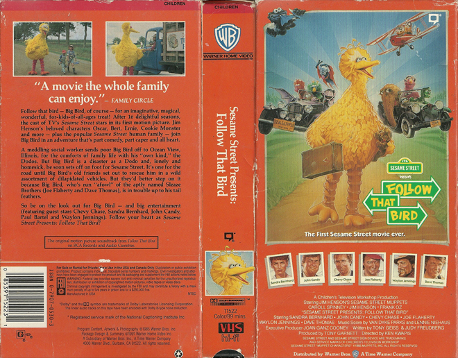 FOLLOW THAT BIRD, HORROR, ACTION EXPLOITATION, ACTION, ACTIONXPLOITATION, SCI-FI, MUSIC, THRILLER, SEX COMEDY,  DRAMA, SEXPLOITATION, VHS COVER, VHS COVERS, DVD COVER, DVD COVERS