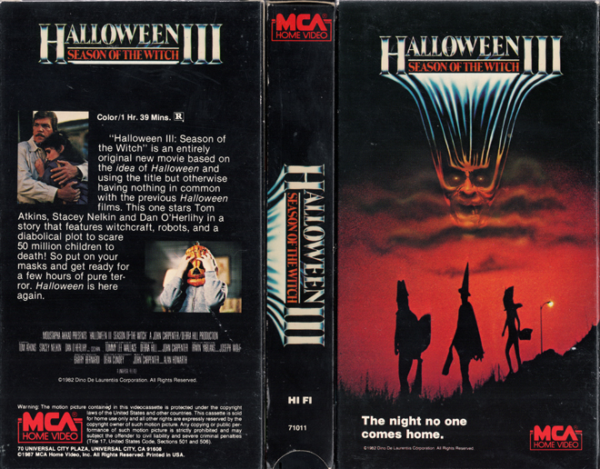 HALLOWEEN III : SEASON OF THE WITCH