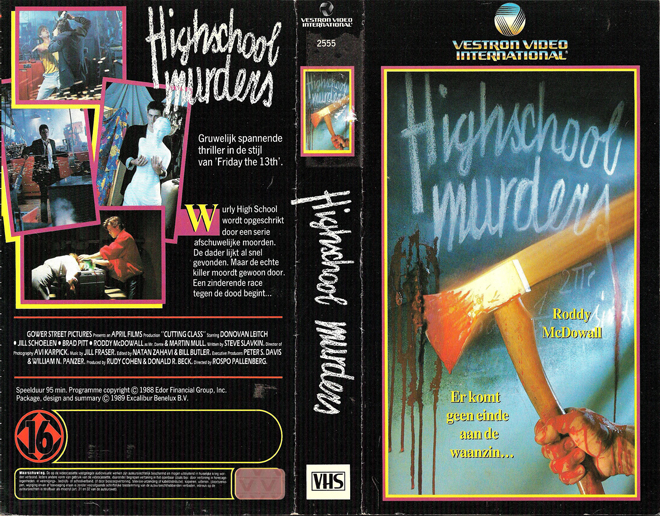 HIGHSCHOOL MURDERS VHS COVER