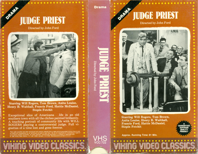 JUDGE PRIEST, HORROR, ACTION EXPLOITATION, ACTION, HORROR, SCI-FI, MUSIC, THRILLER, SEX COMEDY,  DRAMA, SEXPLOITATION, VHS COVER, VHS COVERS, DVD COVER, DVD COVERS