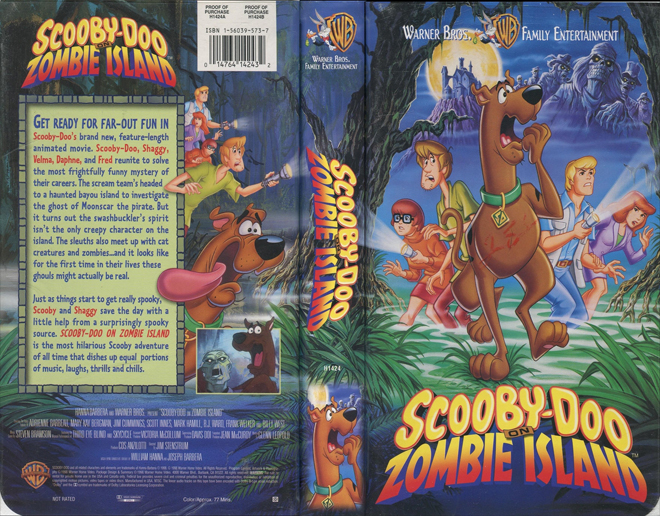 SCOOBY DOO ON ZOMBIE ISLAND, HORROR, BLAXPLOITATION, HORROR, ACTION EXPLOITATION, SCI-FI, MUSIC, SEX COMEDY, DRAMA, SEXPLOITATION, VHS COVER, VHS COVERS, DVD COVER, DVD COVERS