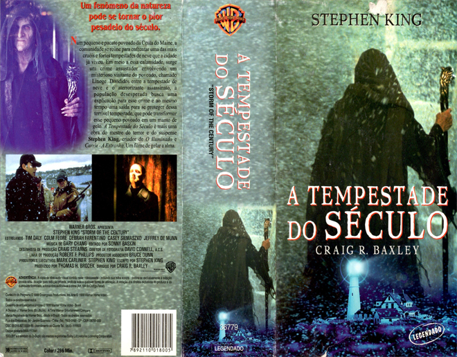 STORM OF THE CENTURY, BRAZIL VHS, BRAZILIAN VHS, ACTION VHS COVER, HORROR VHS COVER, BLAXPLOITATION VHS COVER, HORROR VHS COVER, ACTION EXPLOITATION VHS COVER, SCI-FI VHS COVER, MUSIC VHS COVER, SEX COMEDY VHS COVER, DRAMA VHS COVER, SEXPLOITATION VHS COVER, BIG BOX VHS COVER, CLAMSHELL VHS COVER, VHS COVER, VHS COVERS, DVD COVER, DVD COVERS