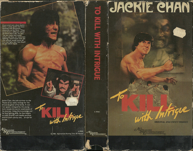 TO KILL WITH INTRIGUE, ACTION VHS COVER, HORROR VHS COVER, BLAXPLOITATION VHS COVER, HORROR VHS COVER, ACTION EXPLOITATION VHS COVER, SCI-FI VHS COVER, MUSIC VHS COVER, SEX COMEDY VHS COVER, DRAMA VHS COVER, SEXPLOITATION VHS COVER, BIG BOX VHS COVER, CLAMSHELL VHS COVER, VHS COVER, VHS COVERS, DVD COVER, DVD COVERS